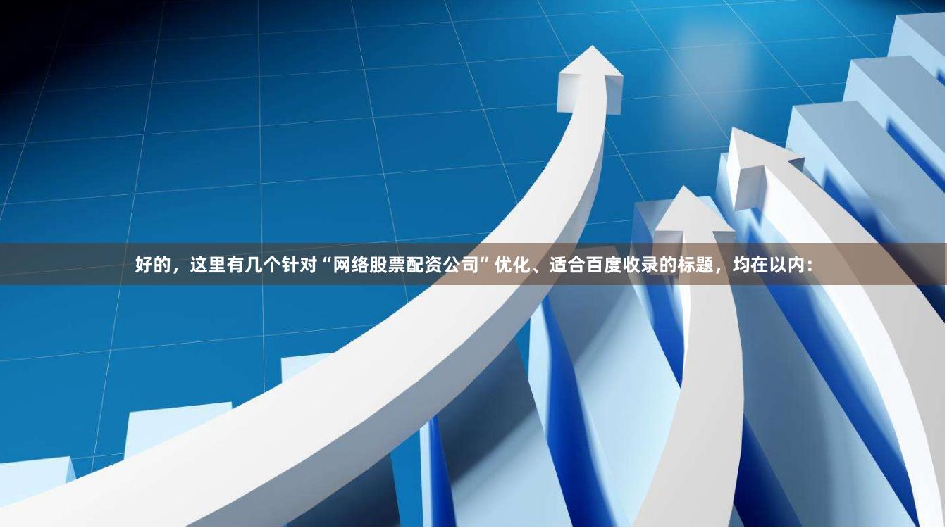 好的，这里有几个针对“网络股票配资公司”优化、适合百度收录的标题，均在以内：